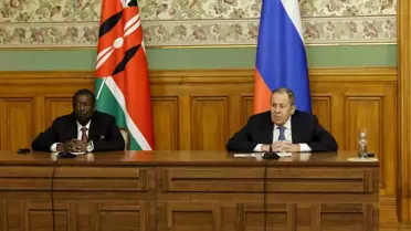 Lavrov ve İran haritası