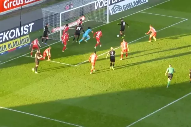 Gol kaçırma anı