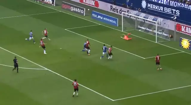 Maçın kritik gol anı