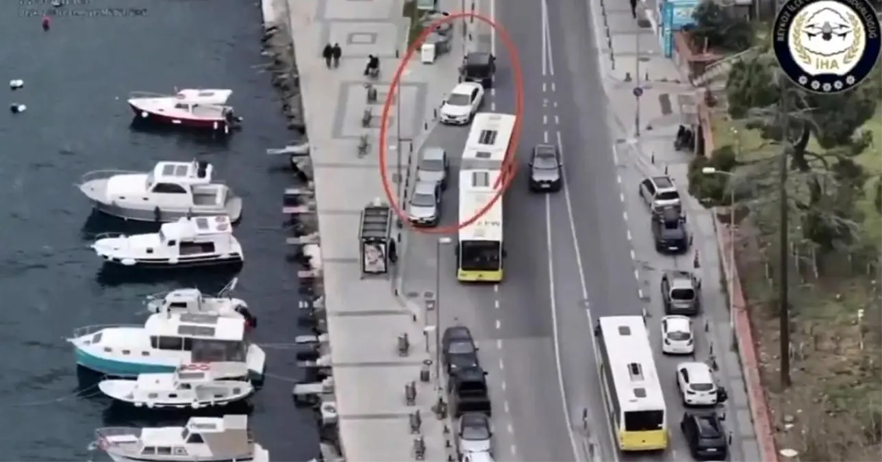 Beykoz’da Drone Destekli Trafik Denetimi: 58 Araçtan 190 Bin TL Ceza