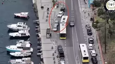 Drone görüntüsüyle trafik denetimi