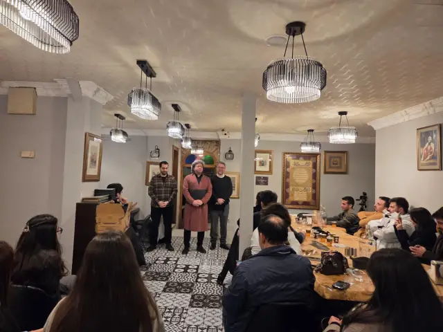 İftar programından bir sahne