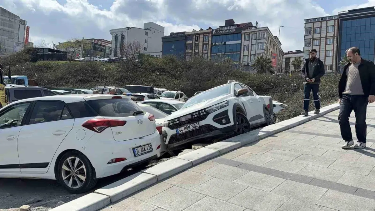 Arnavutköy Otoparkında Şok Kazanın Detayları: Fren Hatası Yüzünden Araçlar Çarpıştı