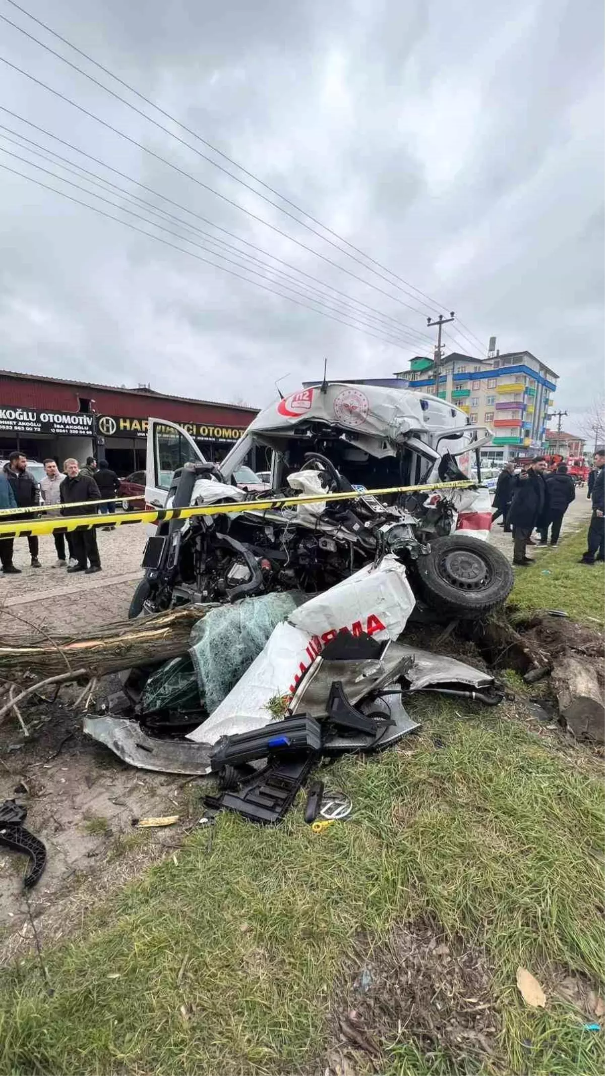 Samsun’da Ambulans ve Kamyon Çarpıştı: 1 Sağlık Çalışanı Şehit, 3 Yaralı