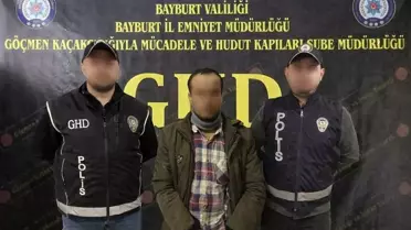 Bayburt'ta Düzensiz Göçmen ve Kaçakçılık Operasyonu Sonuçlandı