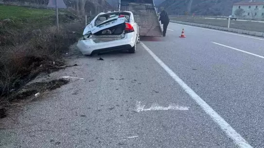 Kaza anındaki otomobil