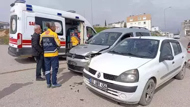 Kazada hasar gören araçlar