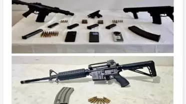 Ele geçirilen silahlar