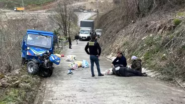 Patpat kazası sonrası araçların durumu