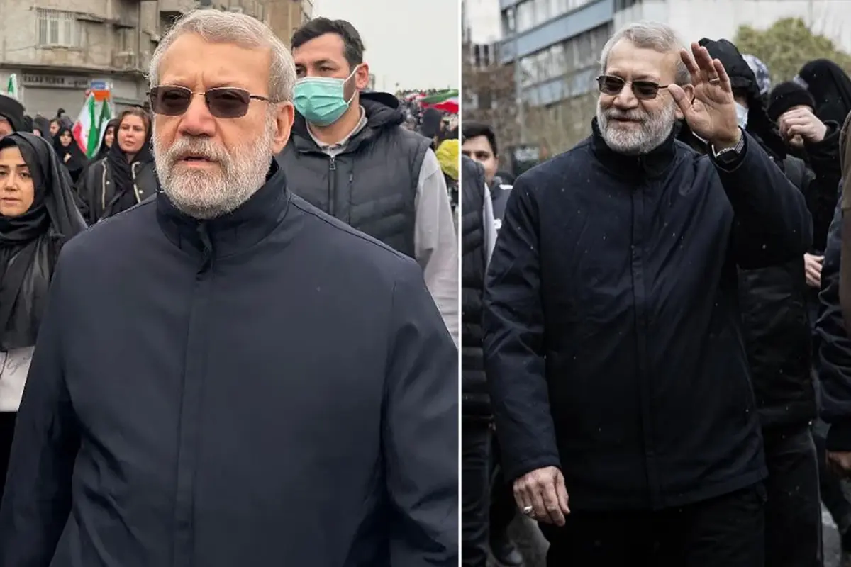 Ali Laricani Kudüs Günü Mitinginde Görüldü: İsrail Saldırısını "Düşmanların Çaresizliği" Olarak Nitelendirdi