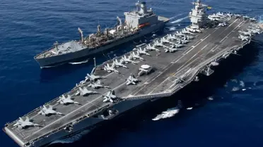 USS Gerald R. Ford yangın sonrası