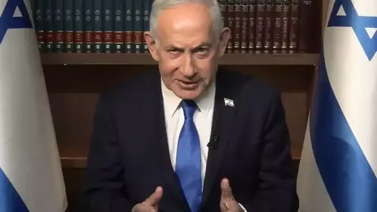 Netanyahu'nun video kaydı