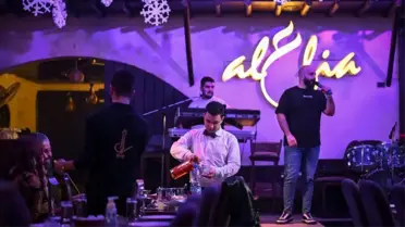 Alkol satışı yasaklama tabelası