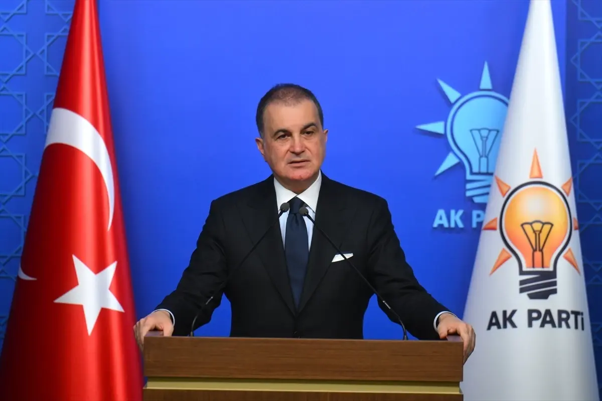 Ömer Çelik'ten MYK Toplantısı Öncesi Barış ve Adalet Vurgusu