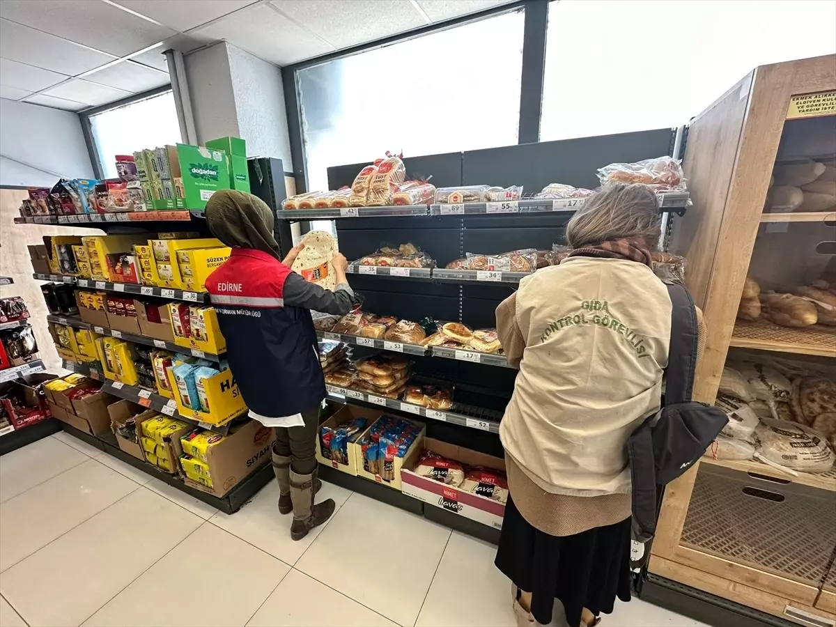 Enez'de Gıda Denetimleri Artıyor: Ramazan’da Hijyen Kontrolü Sıkılaşıyor