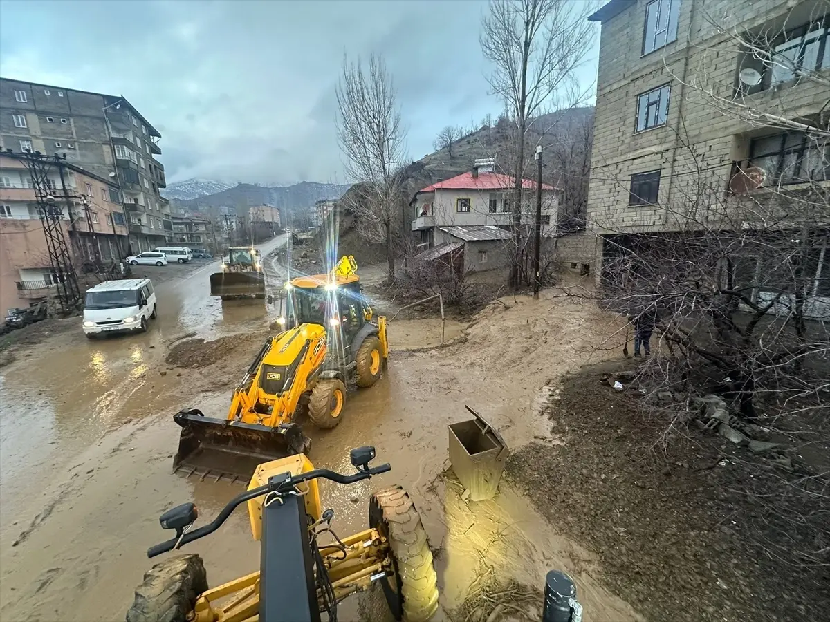 Şemdinli'de Şiddetli Heyelan: Kurtarma Ekipleri Hemen Müdahale Etti