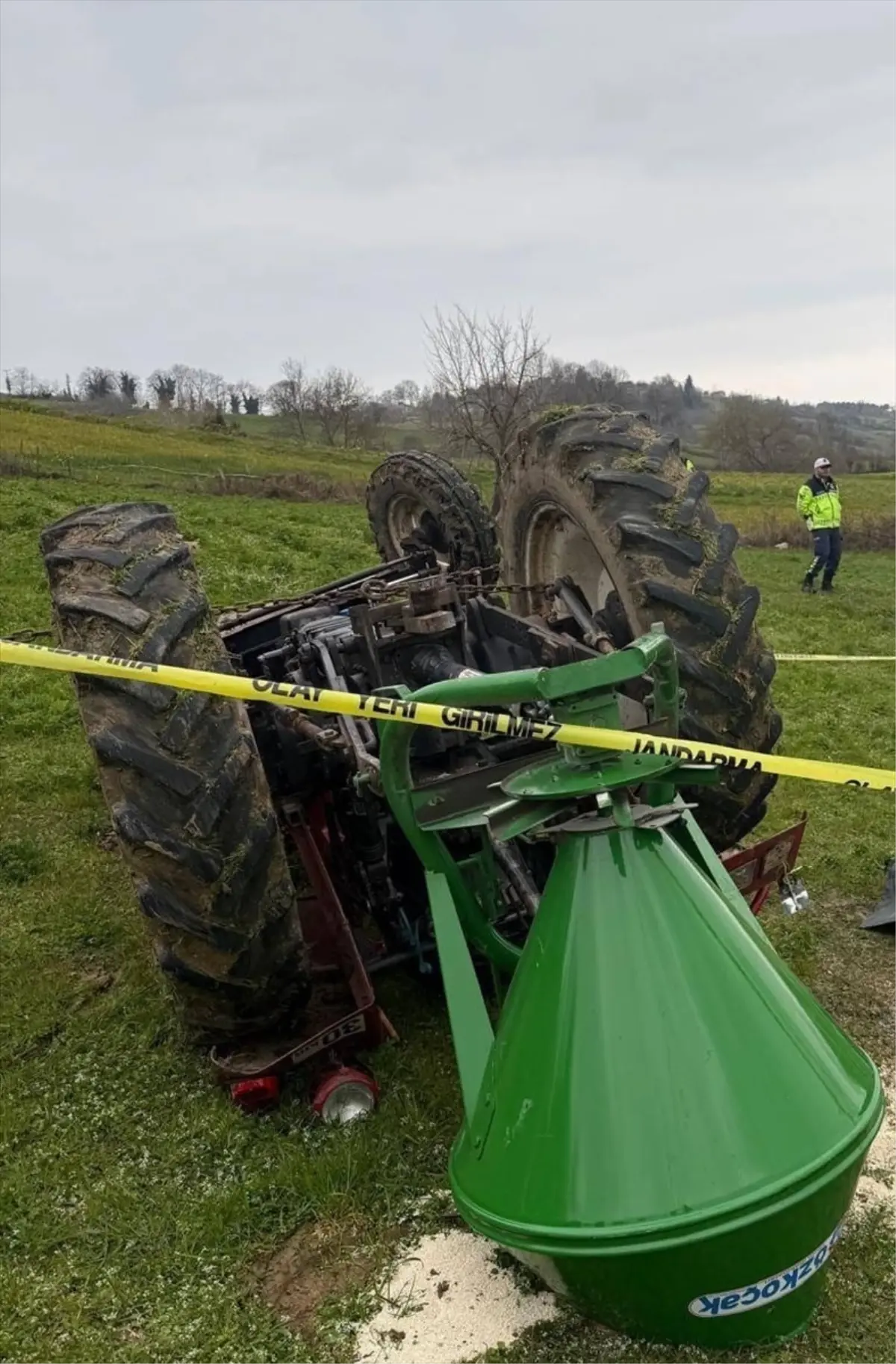 Samsun Alaçam’da Traktör Kazası: 1 Ölü, 1 Yaralı
