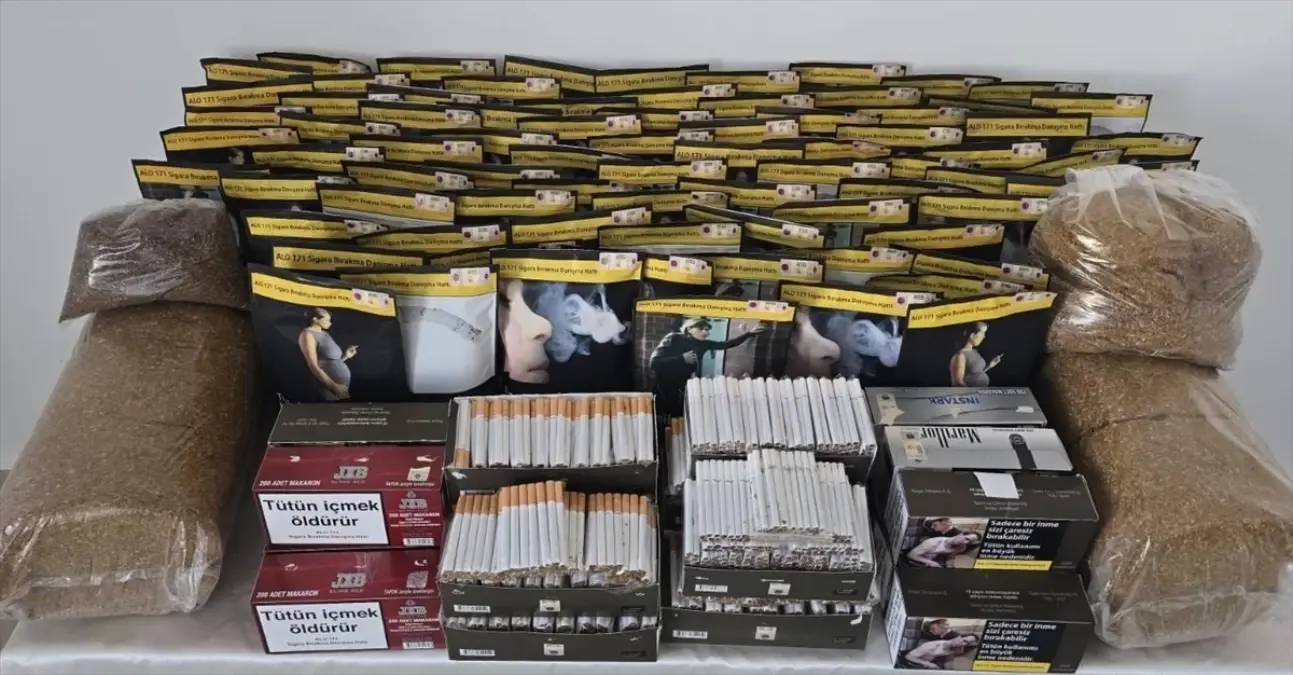 Tokat’ta Kaçak Tütün Operasyonu: 13,5 Kg Ele Geçirildi