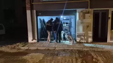 Kazada yaralanan çocuğun hastane görüntüsü