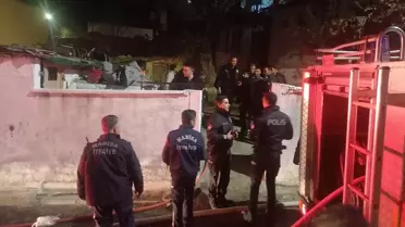 Manisa’da Kadın, Kayınvalidesinin Dairesini Yangına Çevirdi