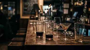 Şam’da kapalı bir bar