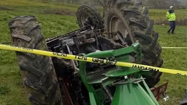 Kaza sonrası olay yeri