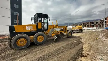 Altyapı çalışması sırasında görülen sahne