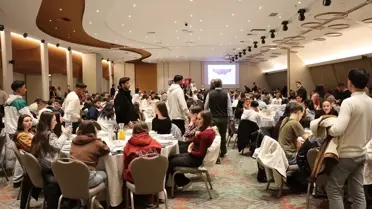 TÜGVA ve TİKA temsilcileri iftar sofrasında