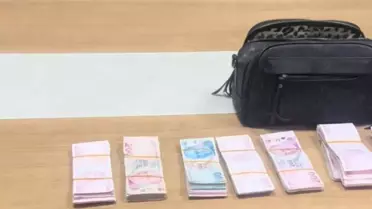 176 bin liralık para dolu çanta