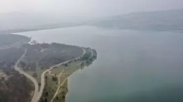 Gölköy Barajı tam dolu görüntüsü