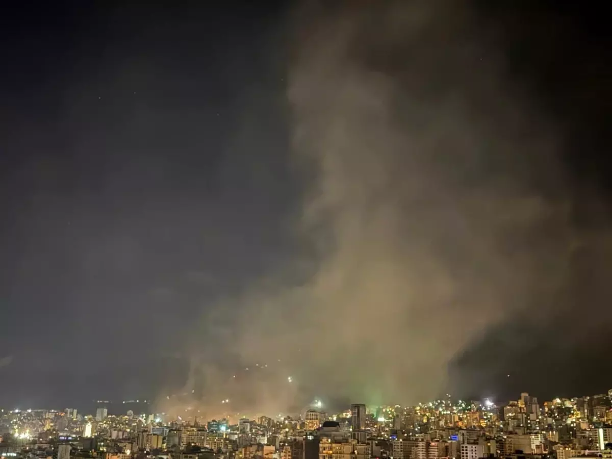 İsrail'in İran ve Lübnan Hedeflerine Geniş Ölçekli Hava Operasyonu