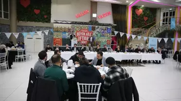 TÜGVA temsilcileri iftar sofrasında