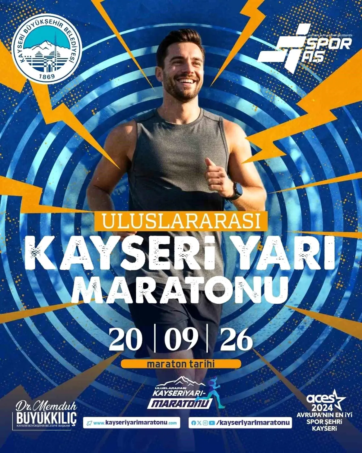 6. Uluslararası Kayseri Yarı Maratonu Kapıda: Koşuya Hazır Mısınız?