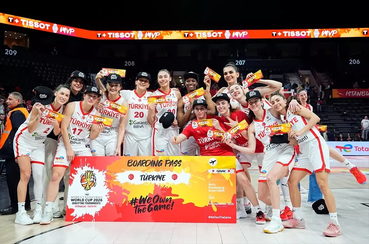Türkiye Kadın Basketbol Takımı 2026 FIBA Dünya Kupası'nda Sahne Alıyor