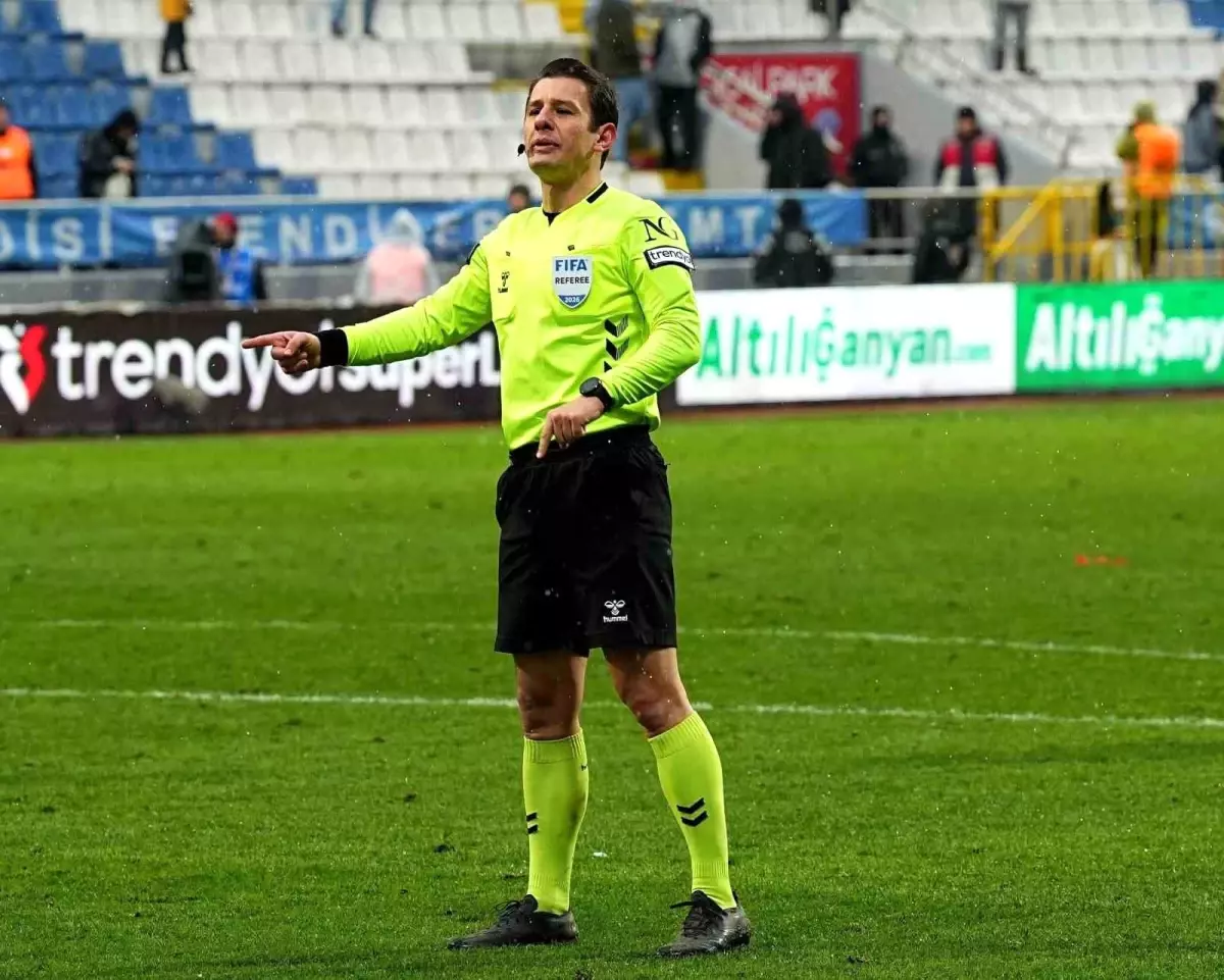 Halil Umut Meler, 19 Mart Kayserispor-Fatih Karagümrük Maçını Yönetecek