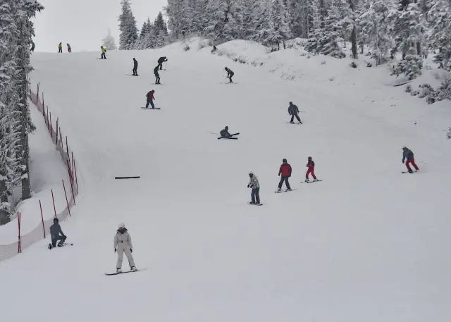 İlgez Dağı’nın kış manzarası