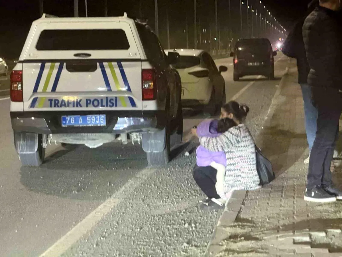 İğdır-Doğubayazıt Yolunda Şok Eden Kaza: Aile Kıl Payı Kurtuldu