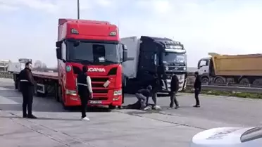 Tır şoförünün fenalaşma anı