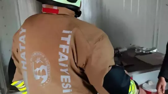 Yangın sonrası evin durumu