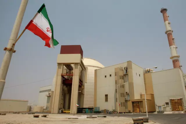 Füze atışı sonrası santral çevresi