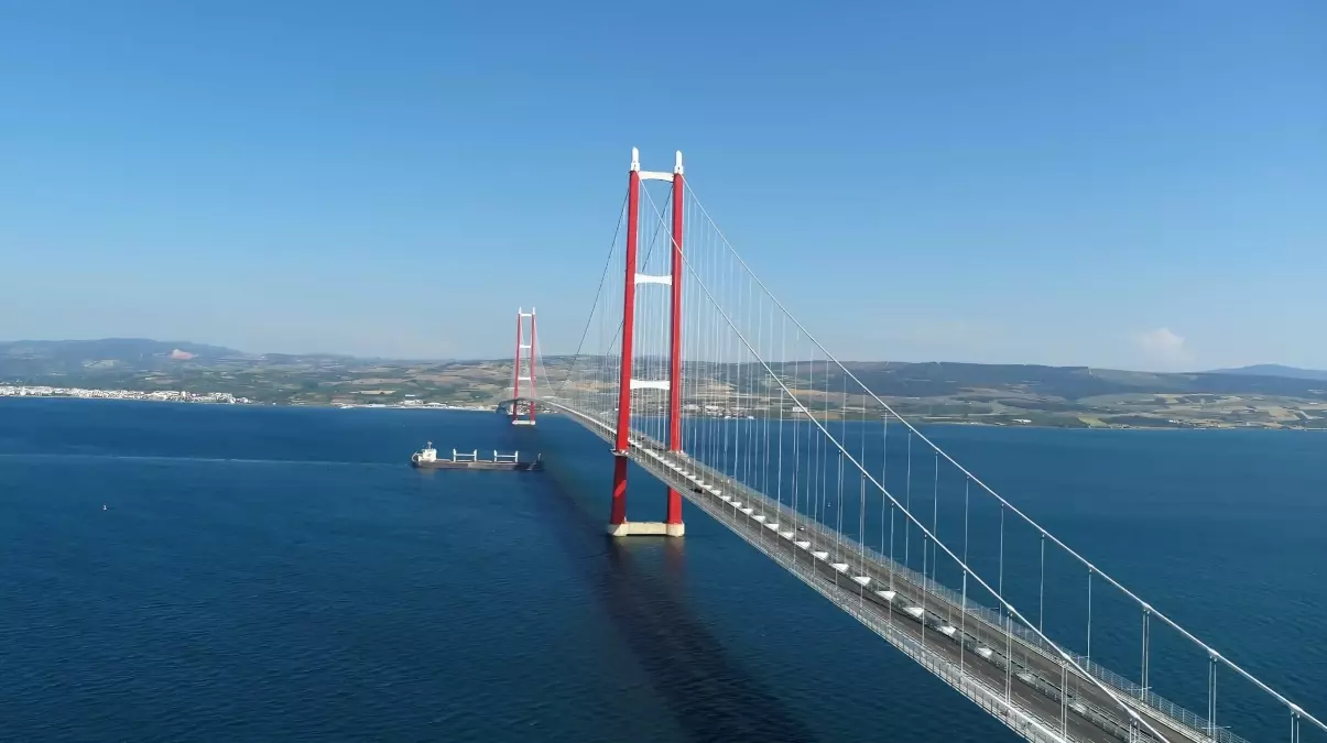 Çanakkale Köprüsü ve Otoyol Projeleri 4 Yılda 135 Milyar Lira Tasarruf Sağladı