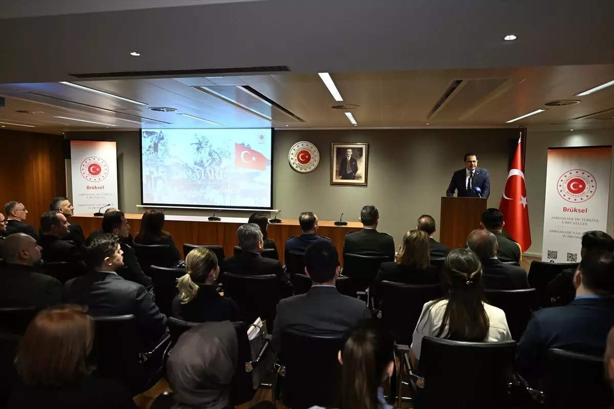 Belçika’da 18 Mart Şehitleri Anma Günü ve Çanakkale Deniz Zaferi 111. Yıl Dönümü Coşkuyla Kutlandı