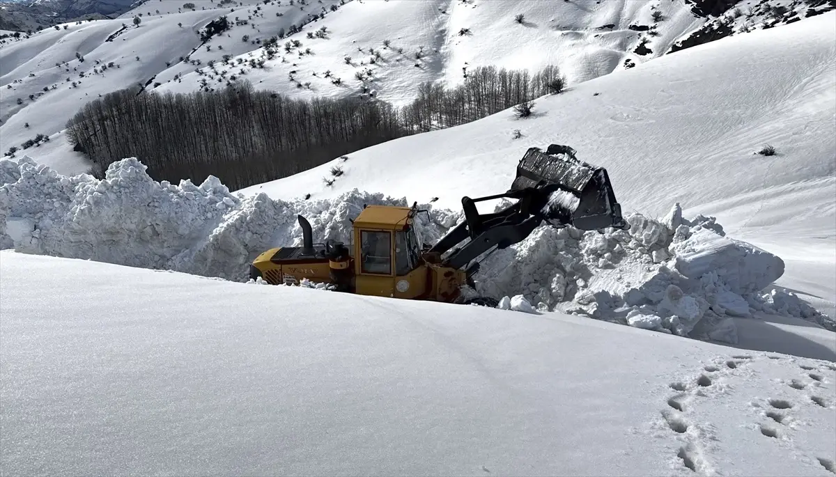 Bitlis’te Şiddetli Kar Yağışıyla Mücadele: Ekipler 5 Metrelik Karı Kaldırıyor