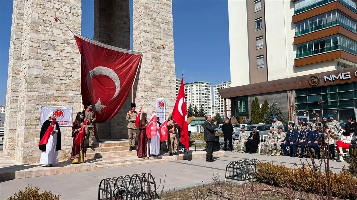 Kayseri'de Çanakkale Deniz Zaferi'nin 111. Yıl Dönümü Anma Töreni Coşkuyla Gerçekleşti
