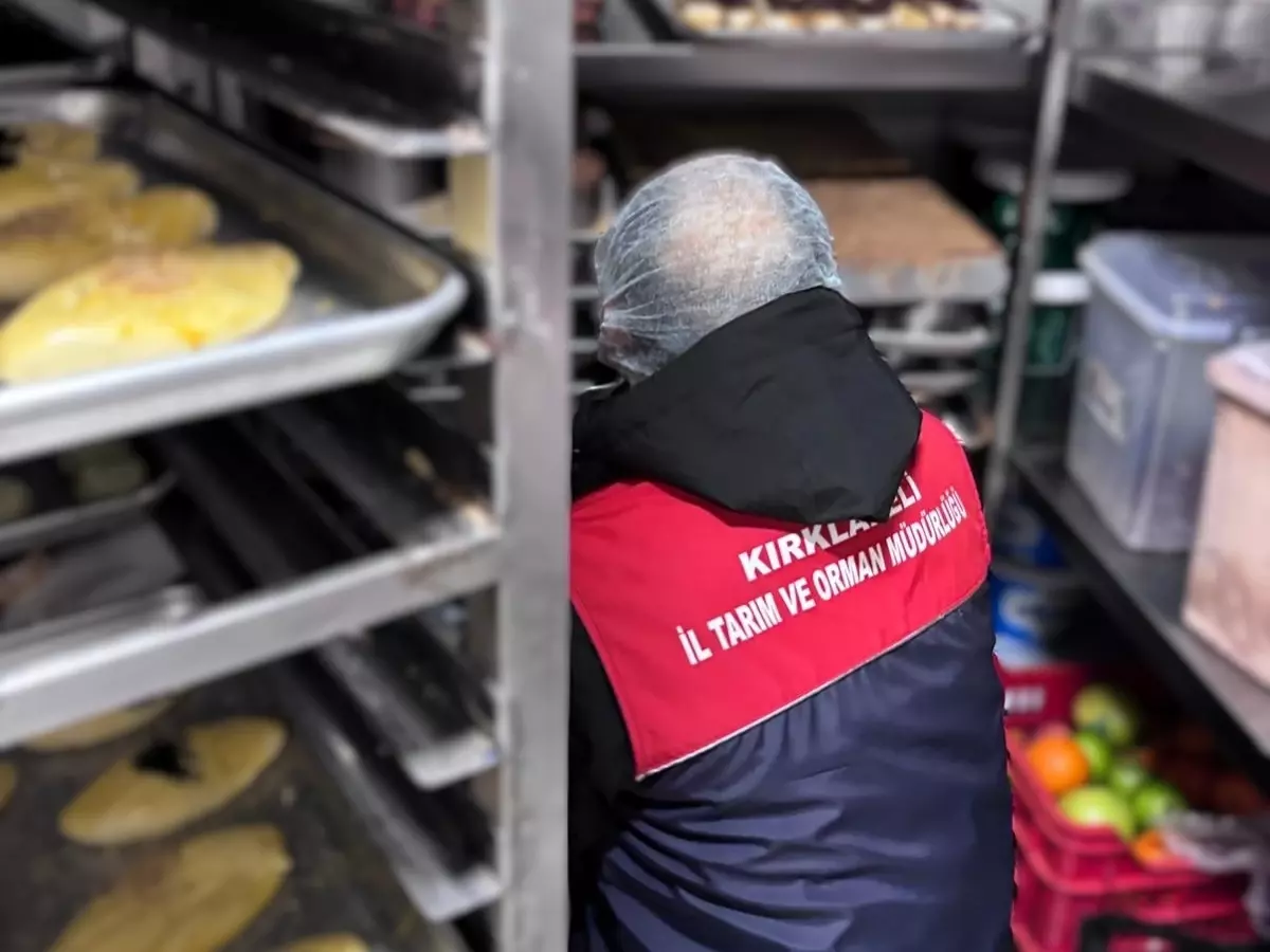 Kırklareli’de Ramazan’da Tatlı Üreticileri Denetlendi: Olumsuzluk Yok