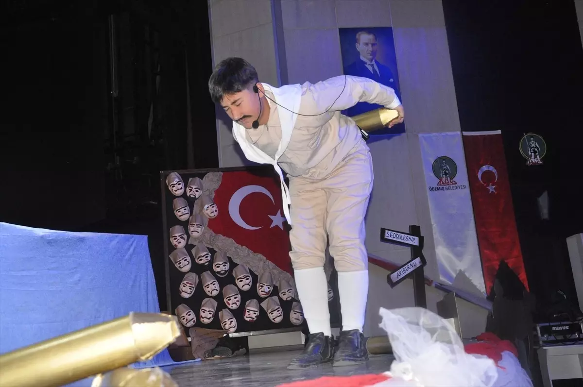 Ödemiş’te 111. Çanakkale Deniz Zaferi Anma Töreni Coşkuyla Gerçekleşti