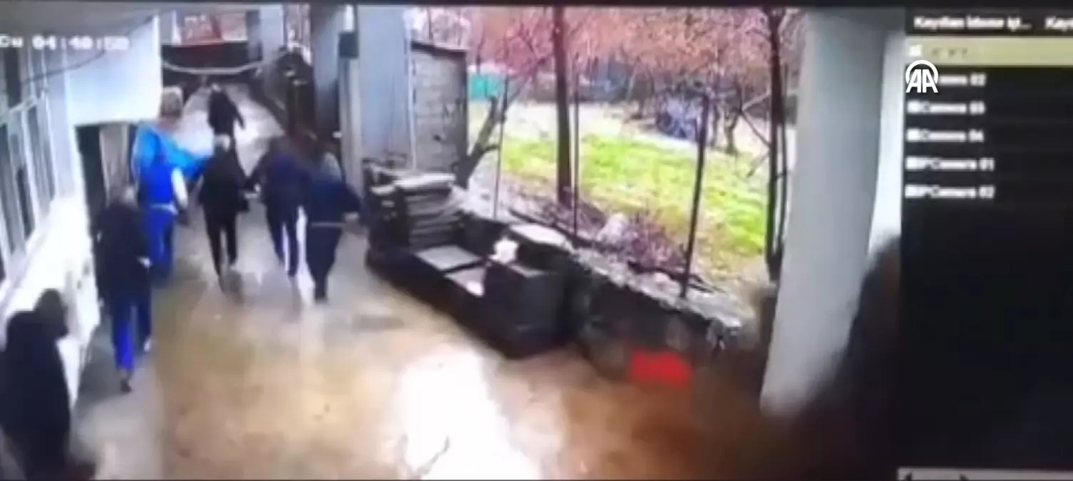 Şırnak Uludere’de Sel Felaketi: Güvenlik Kameraları Anı Döküyor