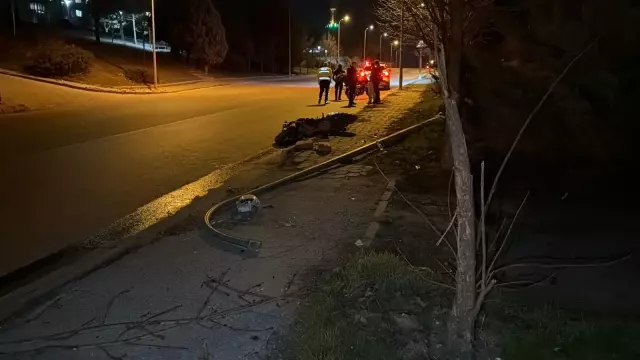 Kazanın etkilediği yol kesiti