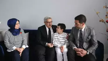 Hüseyin Yayman’ın mitingdeki fotoğrafı