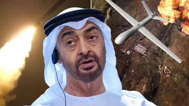 Füze ve İHA saldırısı görseli